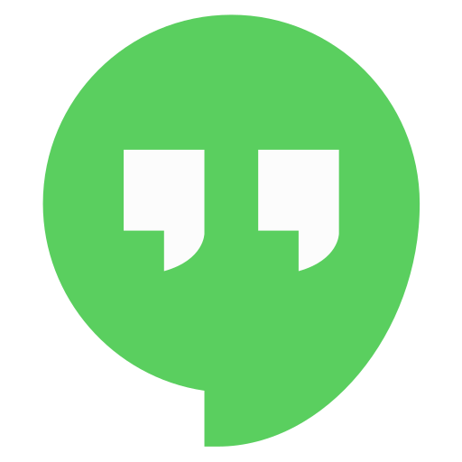 Hangouts, logo, social, social media icon
